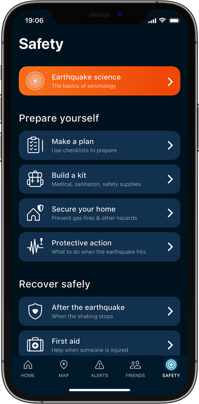 Seismos app safety